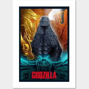 godzilla Posters and Art